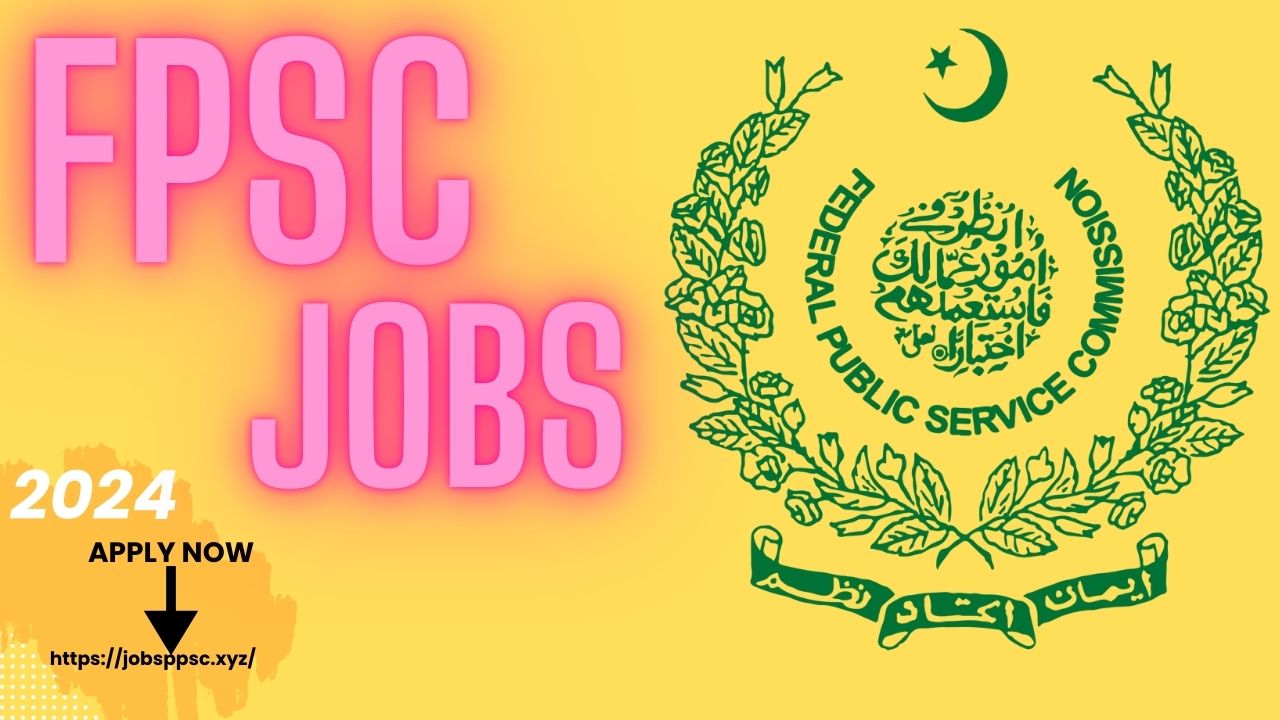 FPSC Jobs Online Apply 2024