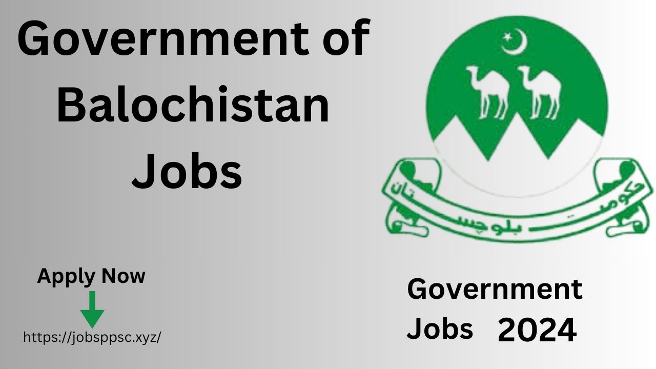 Government of Balochistan Jobs 2024 Online Apply